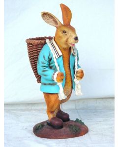 Osterhase mit Korb vergrößert