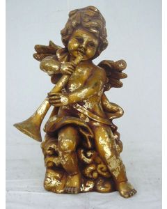 Engel stehend mit Trompete verkleinert