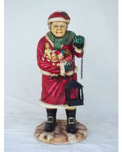Weihnachtsfrau klein verkleinert