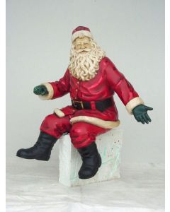 Weihnachtsmann sitzend verkleinert