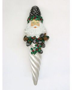 Eiszapfen Weihnachtsmann lebensgroß