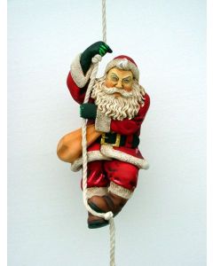 Weihnachtsmann hängend klein verkleinert