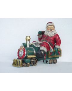 Weihnachtsmann im Zug verkleinert
