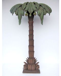 Halbe Retro Palme Realistisch lebensgroß