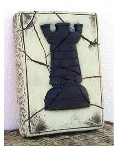 Schach Platte Turm übergroß XXL