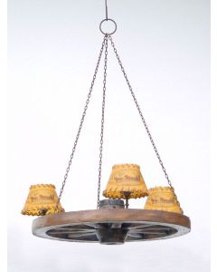 Western Deckenlampe klein lebensgroß