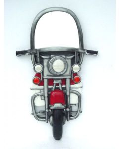 Motorrad Wandspiegel verkleinert