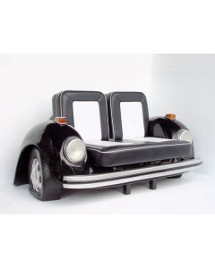 SOFA - VOLKSWAGEN - BEETLE (SCHWARZ) lebensgroß