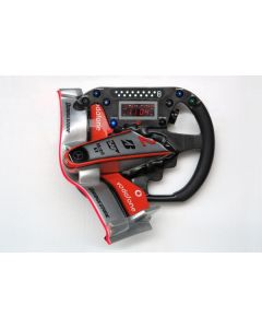 Formel 1 Digitaluhr Silber verkleinert
