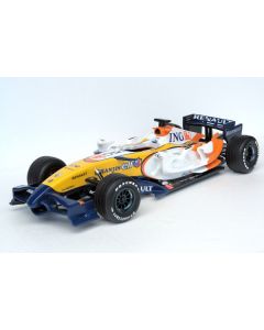 Blauer Formel 1 Rennwagen Nachbau klein verkleinert