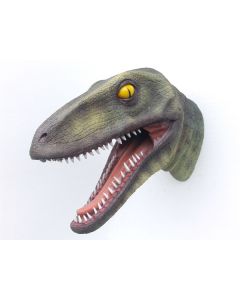 Saurier T -Rexkopf lebensgroß