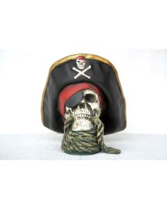 Piratenkopf lebensgroß