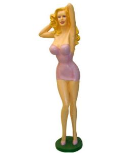 Sexy Lady lebensgroß