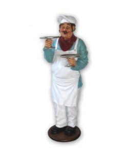 Bäcker lebensgroß