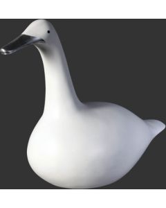 Moderner Vogel lebensgroß