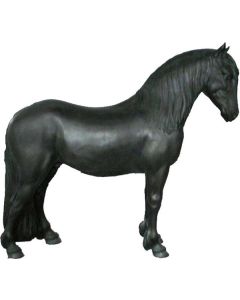Pferd Friese lebensgroß