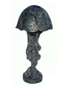 Gothische Drachenlampe verkleinert