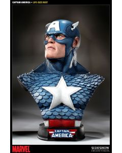Captain America Büste Marvel lebensgroß