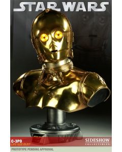 C-3PO Büste Star-Wars lebensgroß