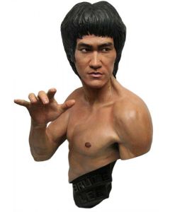 Bruce Lee Büste - Traditional Black Version 1/1 lebensgroß