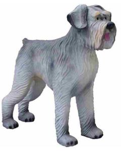Riesenschnautzer Hund XXL lebensgroß