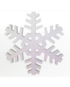 Schneeflocke vergrößert