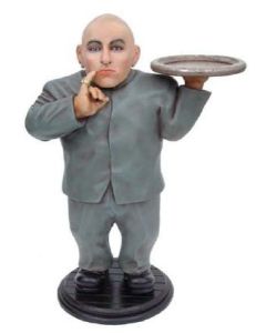 Dr. Evil Double mit Tablett verkleinert
