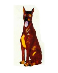 Manchester Terrier lebensgroß