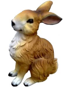 Osterhasenfrau lebensgroß