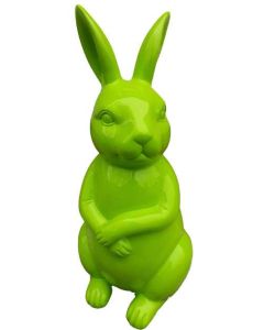 Osterhase grün lebensgroß