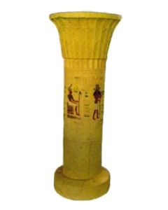 ägyptische Säule mit Hieroglyphen verkleinert