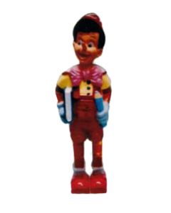Pinocchio stehend mit Buch und Stift Variante 1 lebensgroß