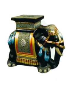 orientalischer Elefant mit Ablage verkleinert
