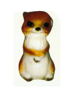 großer hellbrauner Hamster lebensgroß