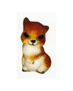 mittlerer hellbrauner Hamster lebensgroß