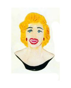 kitschige Marilyn als Büste zum hinstellen lebensgroß