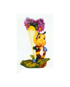 kleine Biene an Blüte zum Bepflanzen Variante 4 vergrößert