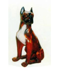 Deutscher Boxer lebensgroß