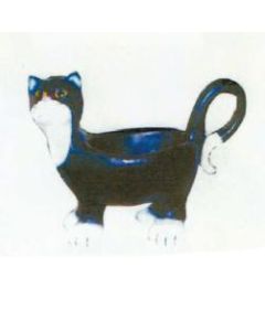 Katze als Gefäß lebensgroß