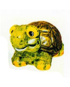 niedliche kleine Schildkröte verkleinert