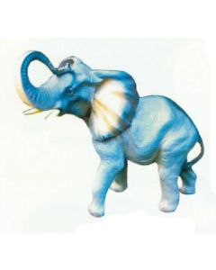 kleiner Elefant mit Rüssel oben verkleinert