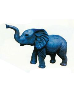 kleiner Elefant ohne Stoßzähne lebensgroß