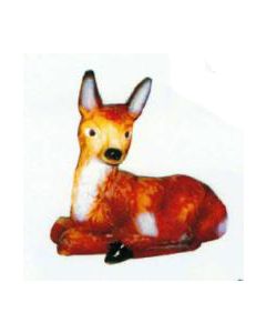 kleines liegendes Bambi Reh Variante 1 verkleinert