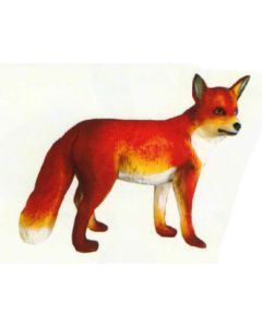 Fuchs laufend lebensgroß
