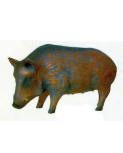 Wildschweinkeiler lebensgroß