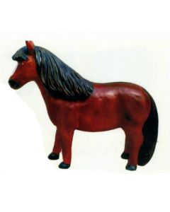 Pony hellbraun verkleinert