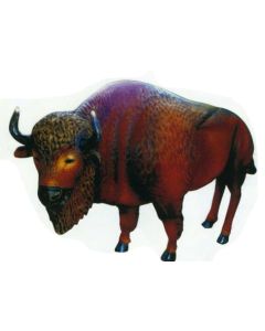 lebensgroßes Bison lebensgroß
