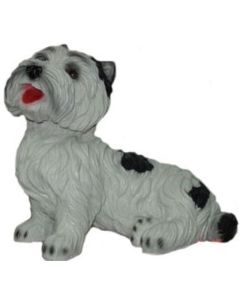 Hund West Highland Terrier lebensgroß