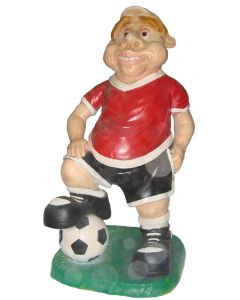 Fußballer verkleinert