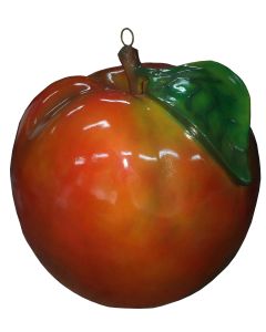 Apfel vergrößert